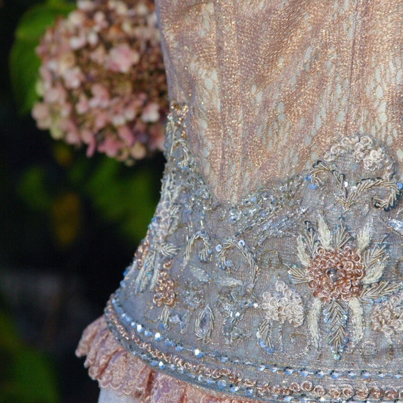 SOLD Fantasy Couture Bustier Corset Sample - Picture 2 of 5